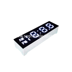 Molde modificado para requisitos particulares ultra blanco de la pantalla LED del reloj de segmento de Digitaces 7 para el control del contador de tiempo