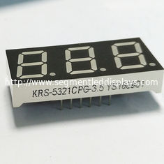 Segmento alfanumérico modificado para requisitos particulares del dígito siete de la pantalla LED 3 de 0,52 pulgadas