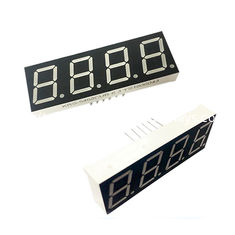 Exhibiciones de segmento interiores del dígito 7 de la pantalla LED 4 del reloj de 0,56 pulgadas de FND