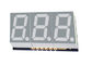 Módulo común de la pantalla LED del dígito SMD del ánodo 3 color blanco de 0,39 pulgadas